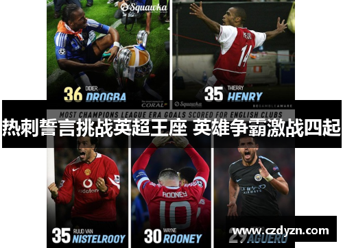 热刺誓言挑战英超王座 英雄争霸激战四起